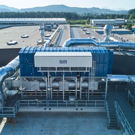 Dürr Air Pollution Control System: Oxi.X RA CCL