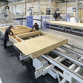 Wood construction at HOMAG