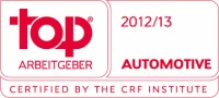 "TOP Arbeitgeber Automotive" Logo