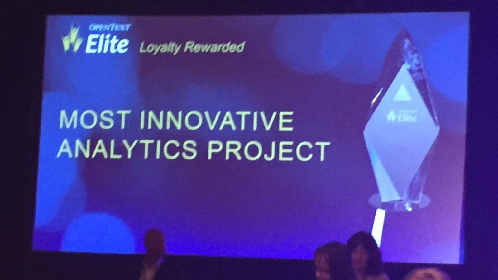 iTAC gewinnt „OpenText Elite Award“ für „Most Innovative Analytics
