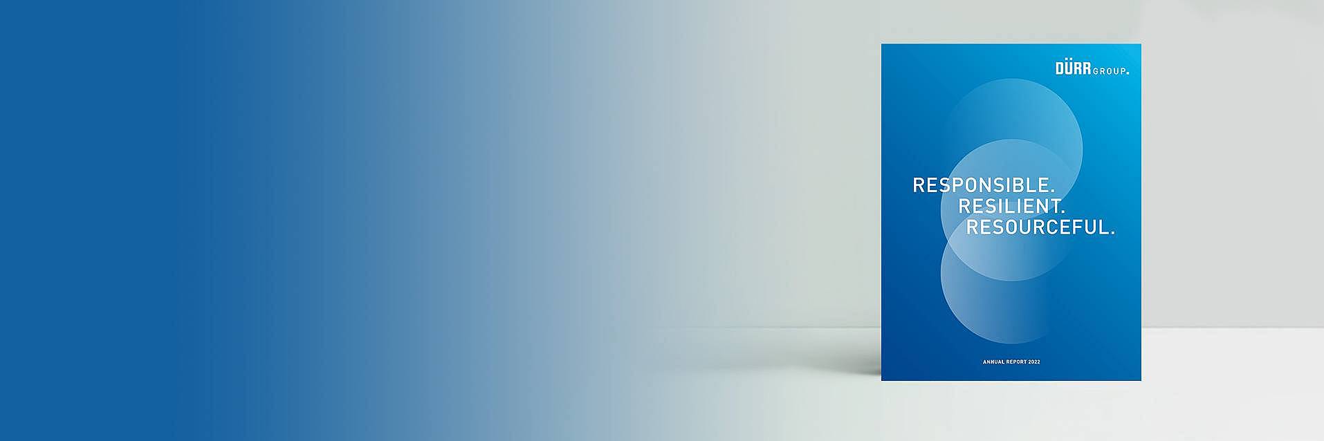 Cover of the Dürr Group Annual Report 2022