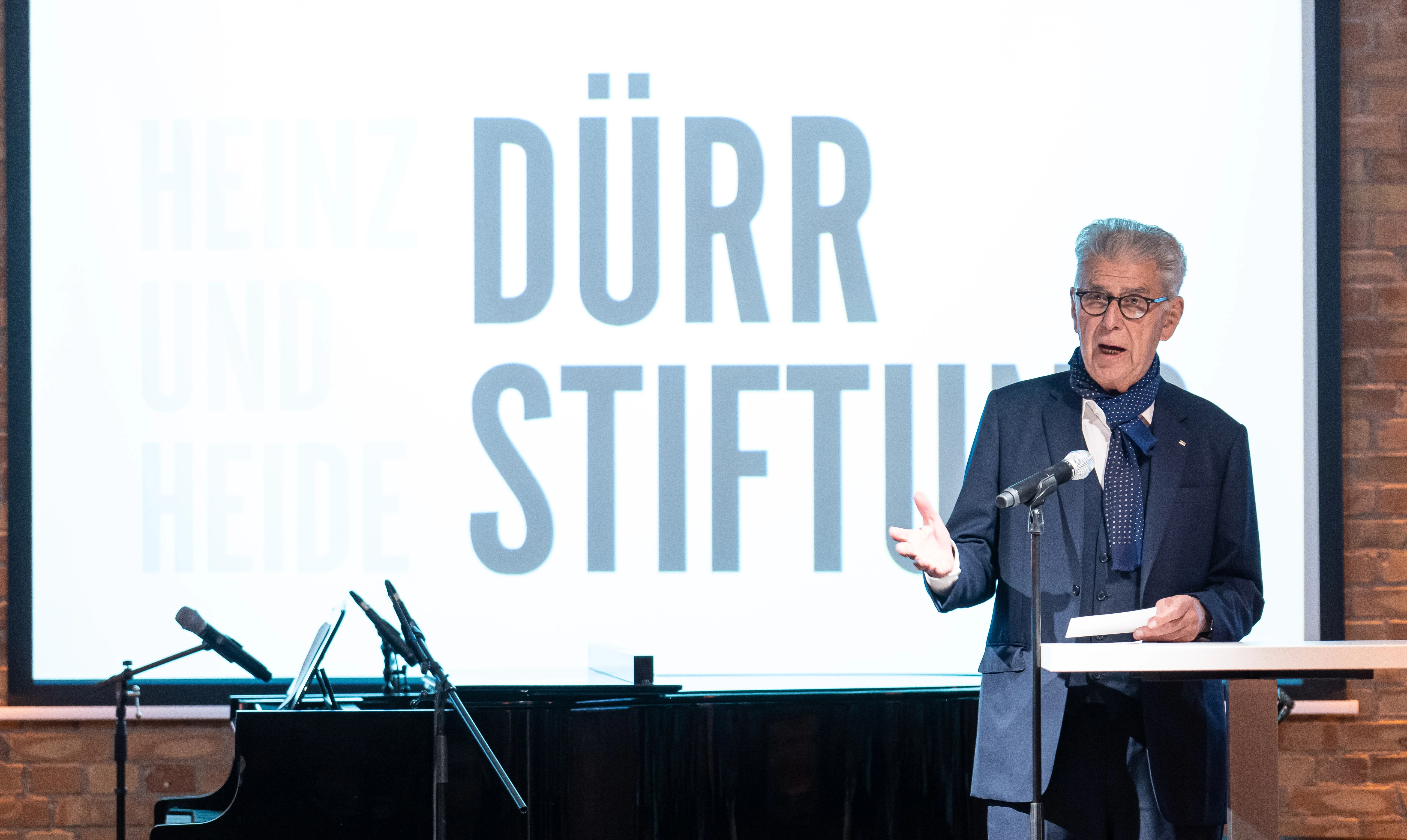 Heinz Dürr on the foundation’s 20th anniversary