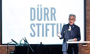 Heinz Dürr Heinz Dürr on the foundation’s 20th anniversary