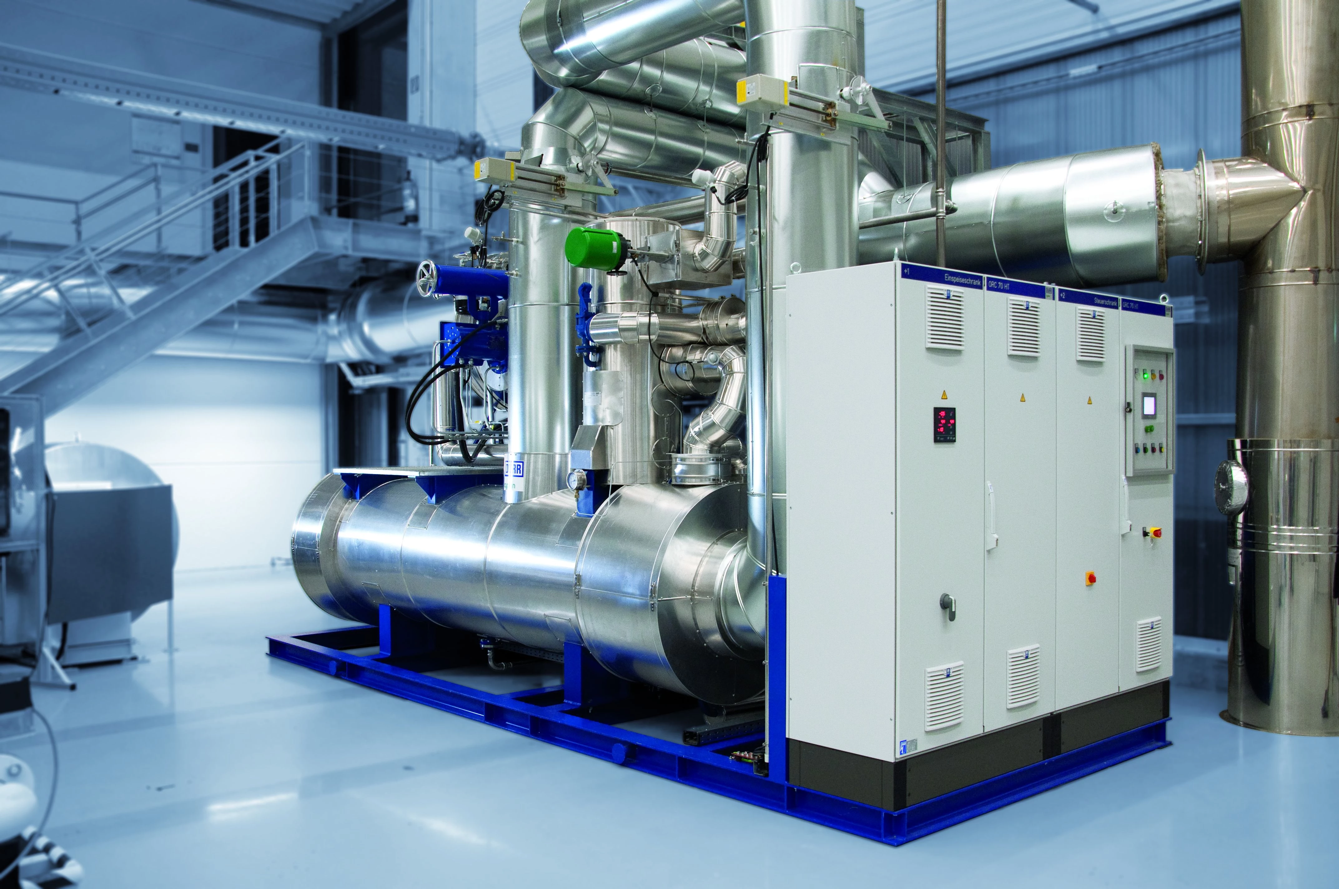 Picture of Duerr Cyplan 70 kW compact module pilot plant