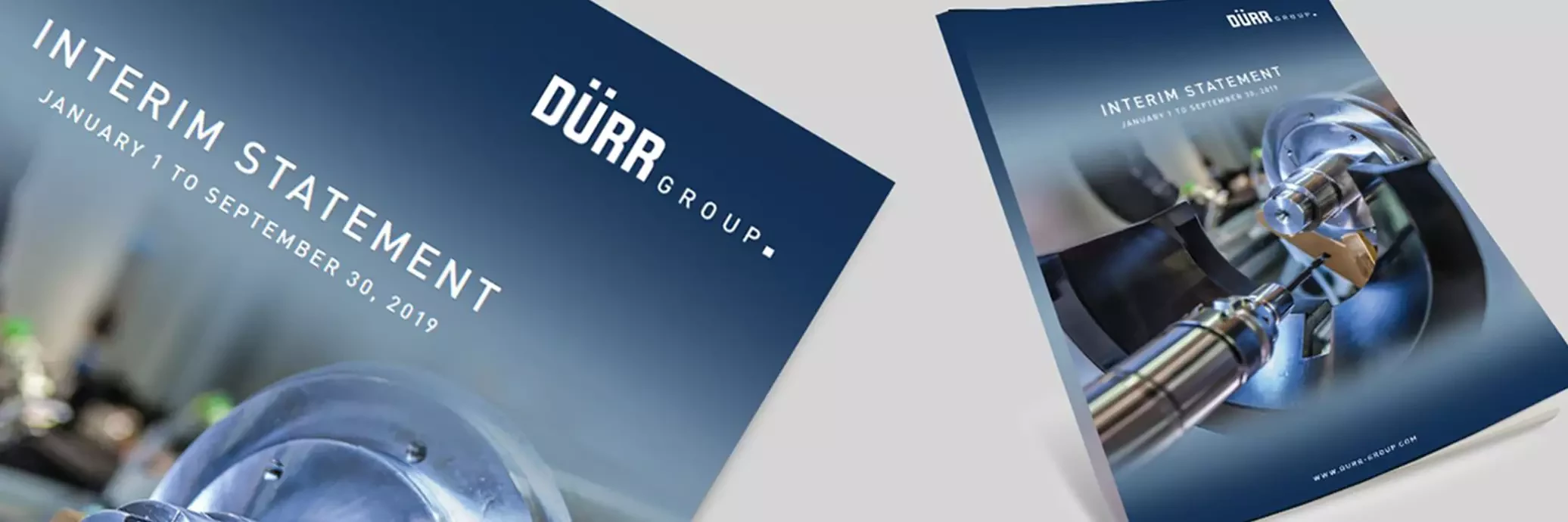 Cover of the interim statement