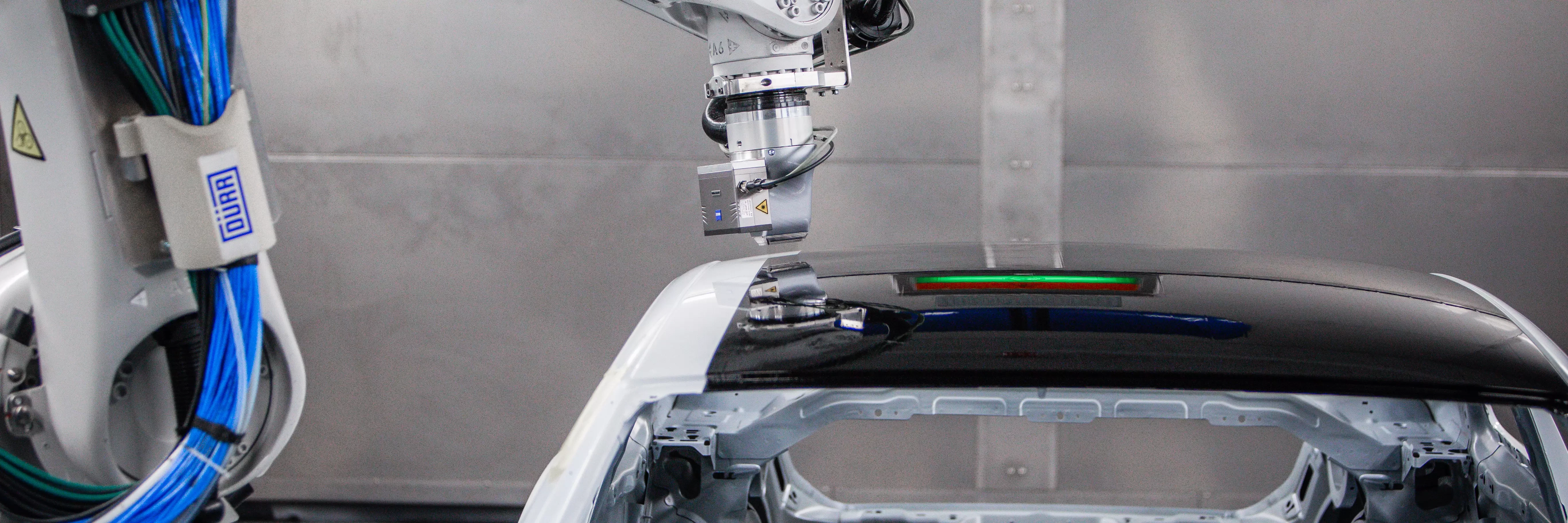 EcoPaintJet EcoPaintJet system applying sharp paint lines