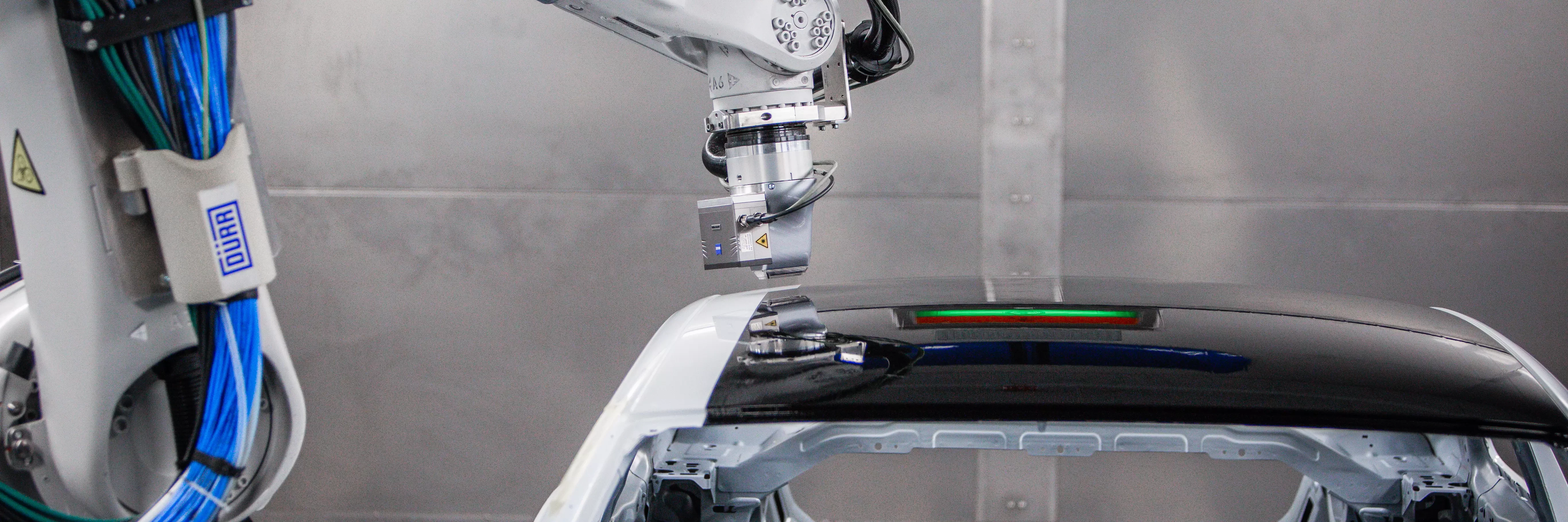 EcoPaintJet EcoPaintJet system applying sharp paint lines