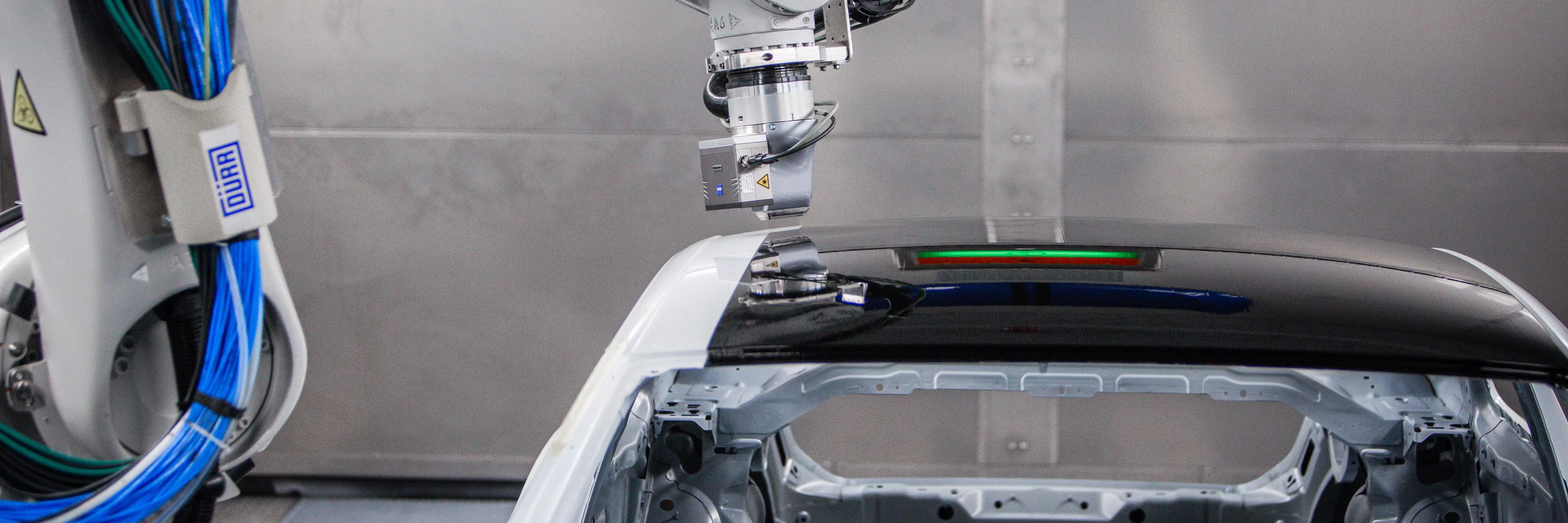 EcoPaintJet EcoPaintJet system applying sharp paint lines