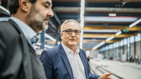 Josef Zerle und Jürgen Dörfeldt im Gespräch