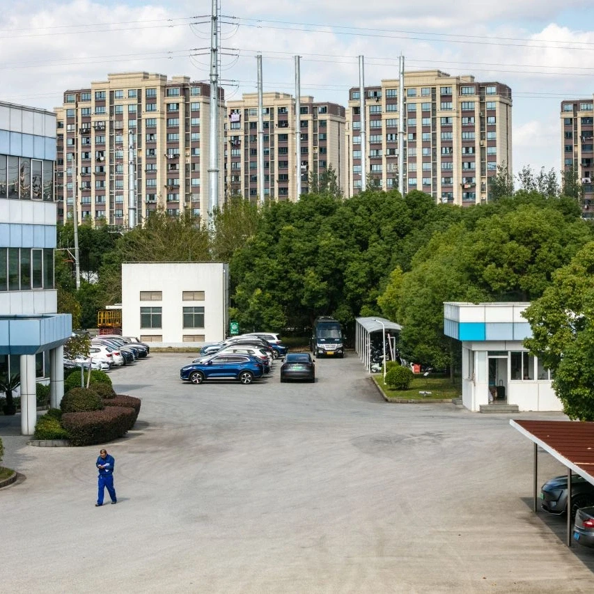 View from the HOMAG site in Shanghai