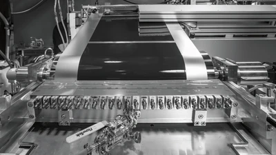 two-sided simultaneous coating