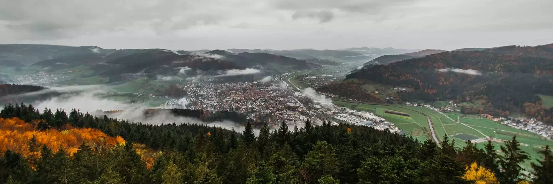 A valley in the black forest
