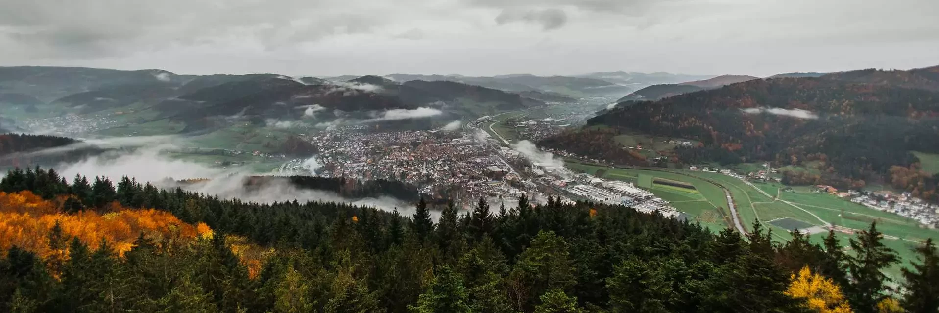Ein Tal im Schwarzwald