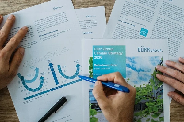 Sustainability paper of the Dürr Group