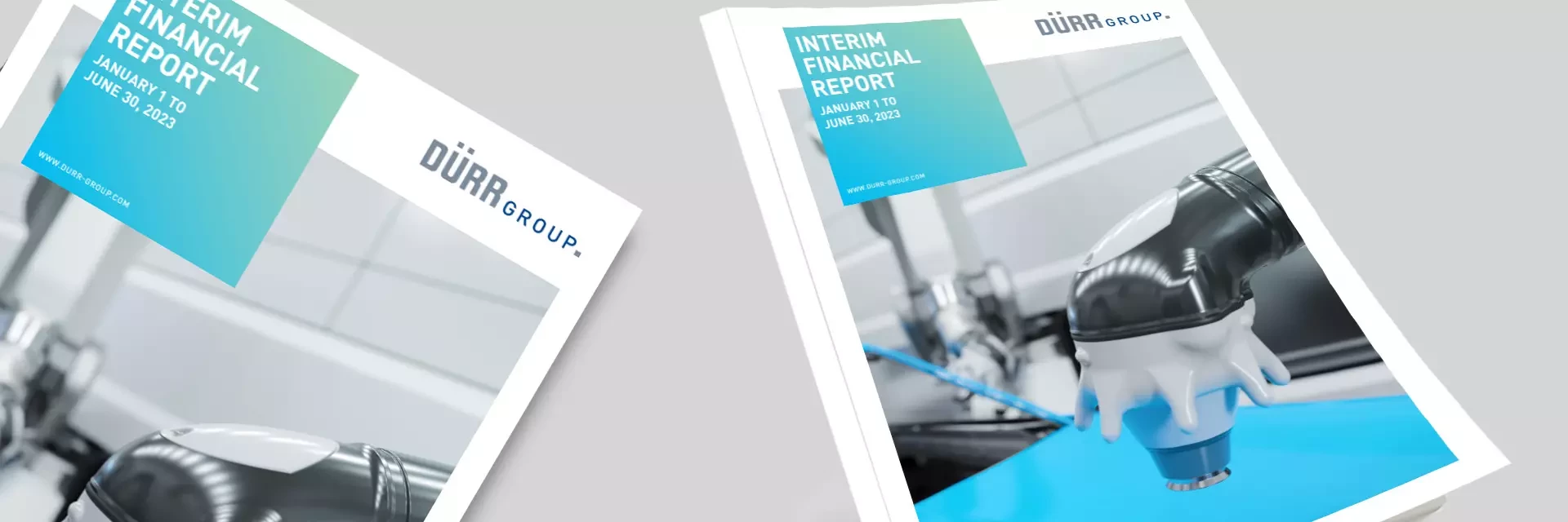 Cover of the interim financial report H1 2023