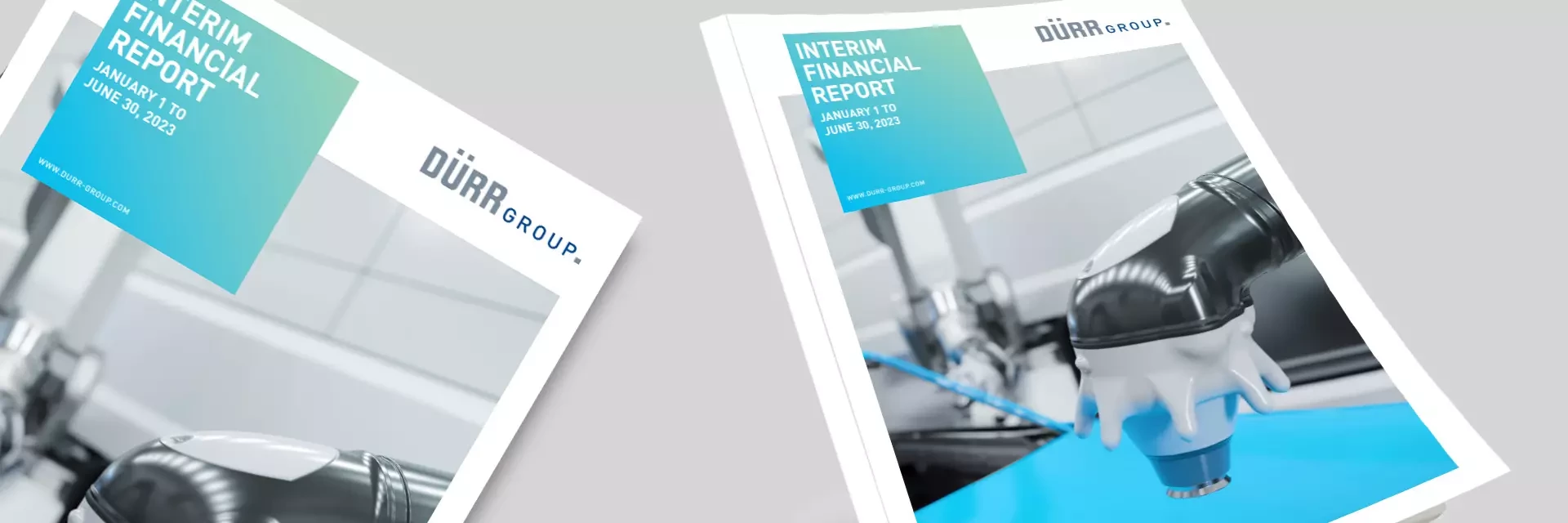 Cover of the interim financial report H1 2023