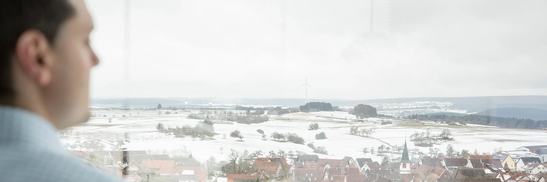 Julian Spöcker genießt Ausblick