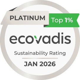 Platinum medal from EcoVadis