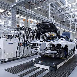 Dürr's automated guided vehicle ProFleet