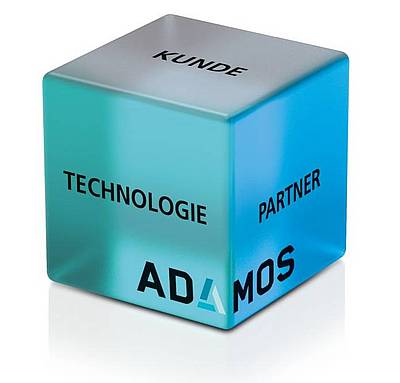 Der Adamos Würfel: Kunde, Technologie und Partner