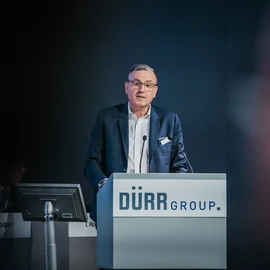 Dr. Jochen Weyrauch bei der Dürr-Hauptversammlung 2025