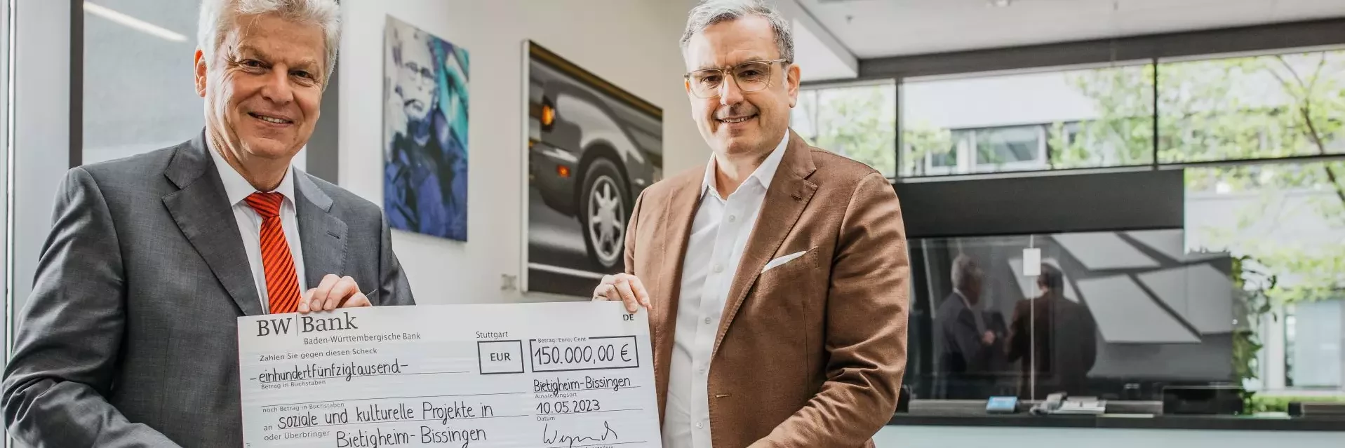 Dr. Jochen Weyrauch and Mr. Kessing