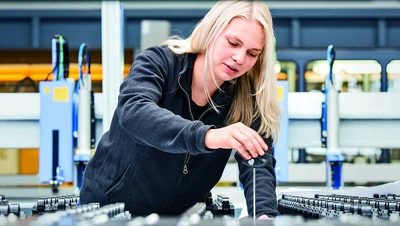 employee with tools