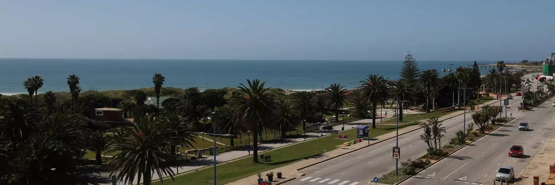 Meerblick in Port Elizabeth