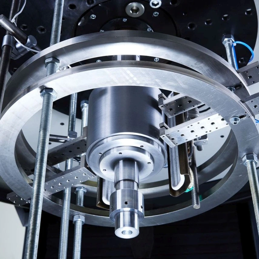 A rotor in the spin test system