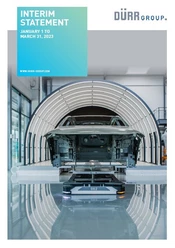 Cover of the interim statement Q1 2023