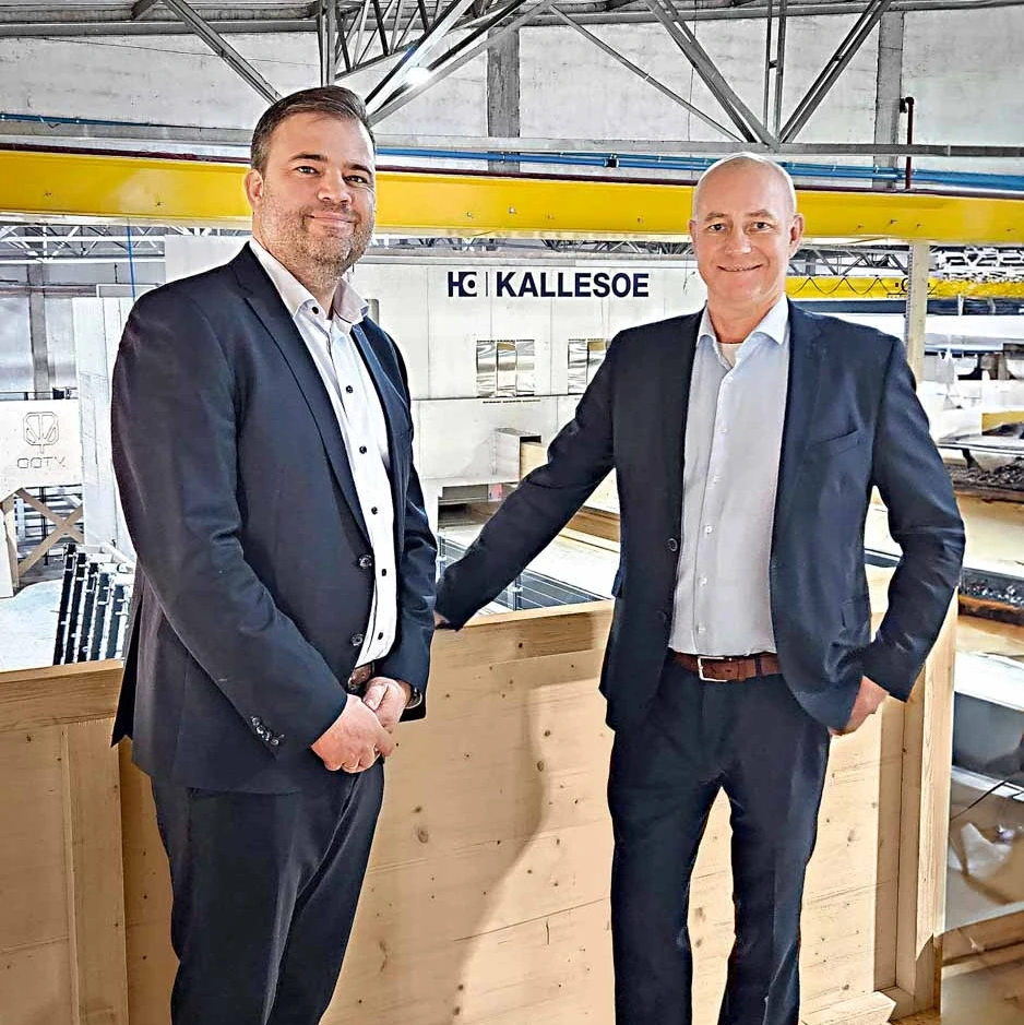 Picture of Jens Kallesøe and Peter Simonsen