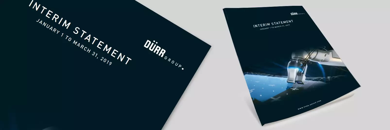 Cover of the interim statement