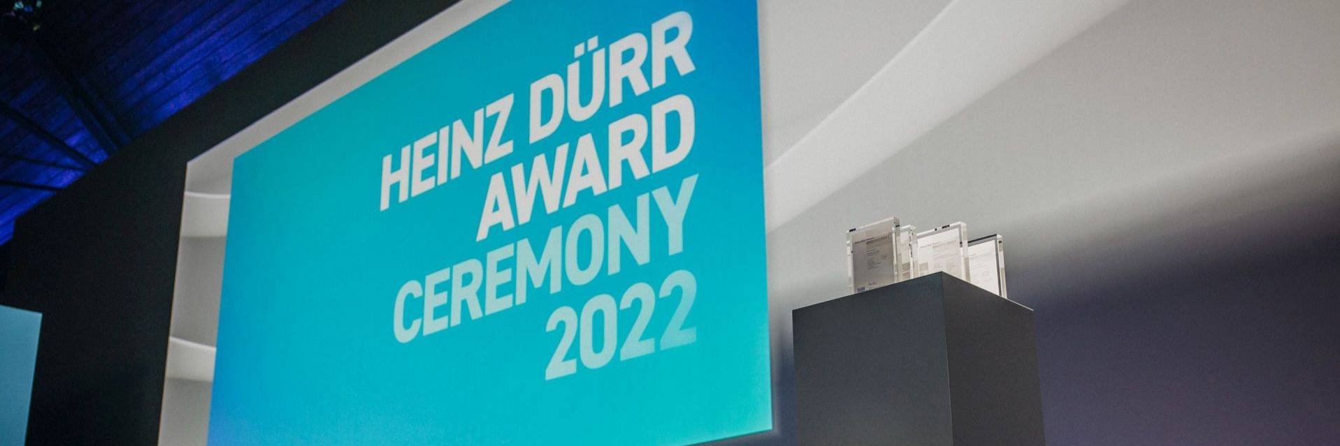 Heinz Dürr Award Ceremony 2022