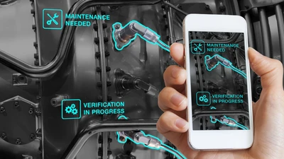 illustration Augmented Reality technology maintenance