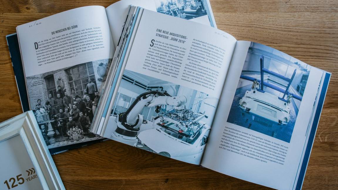 Duerr 125 year chronicle