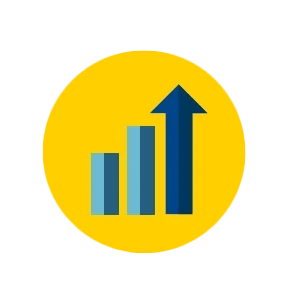 icon increasing numbers