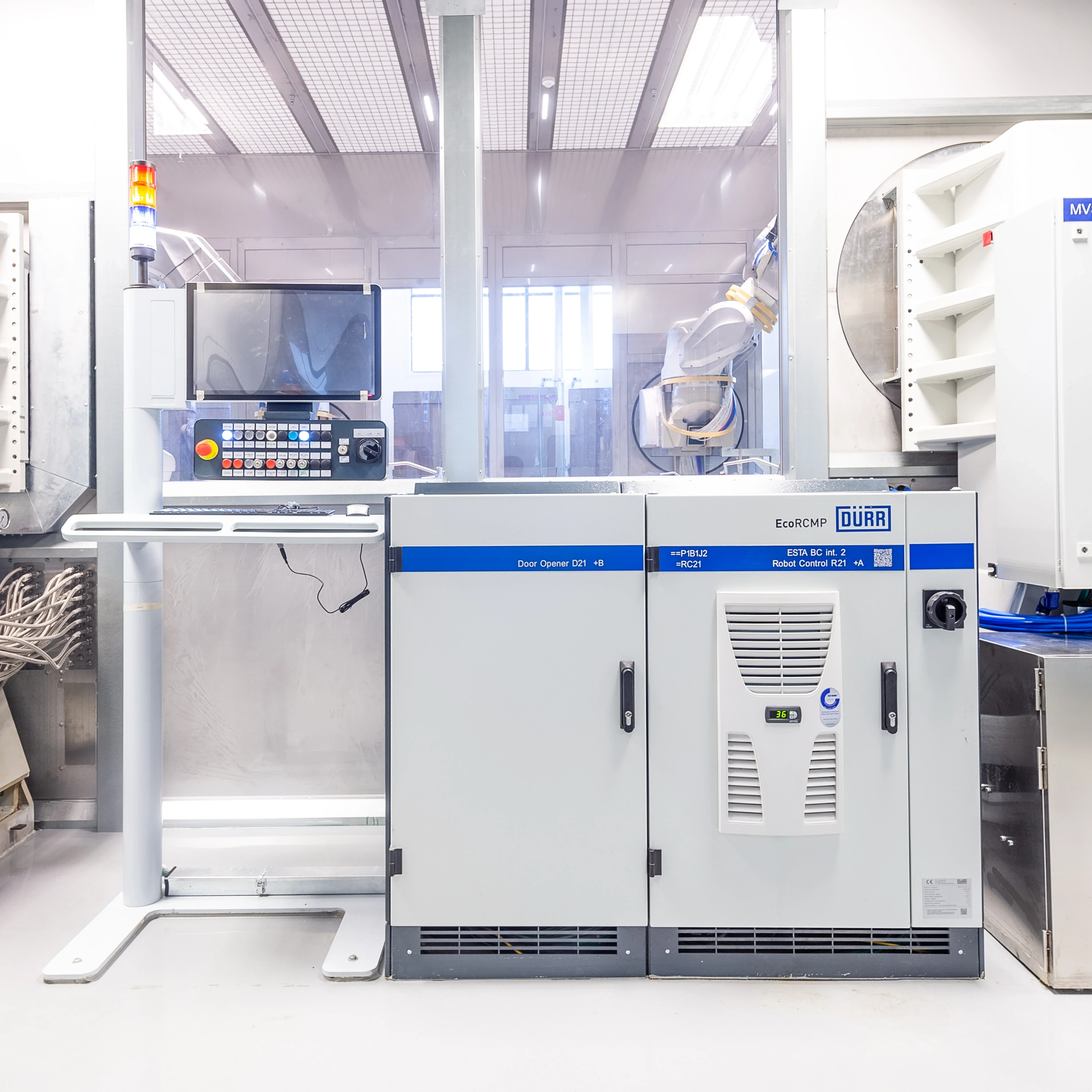 Robot Control Modular Panel in Sokon Fabrik