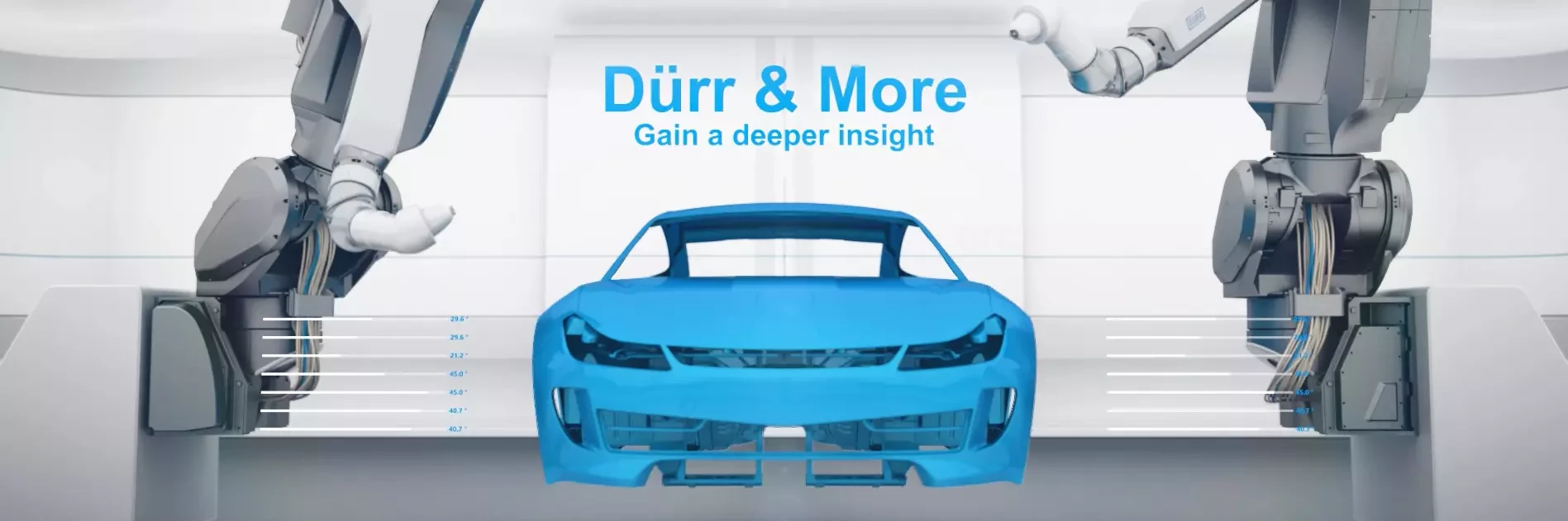 duerr robots and a car body