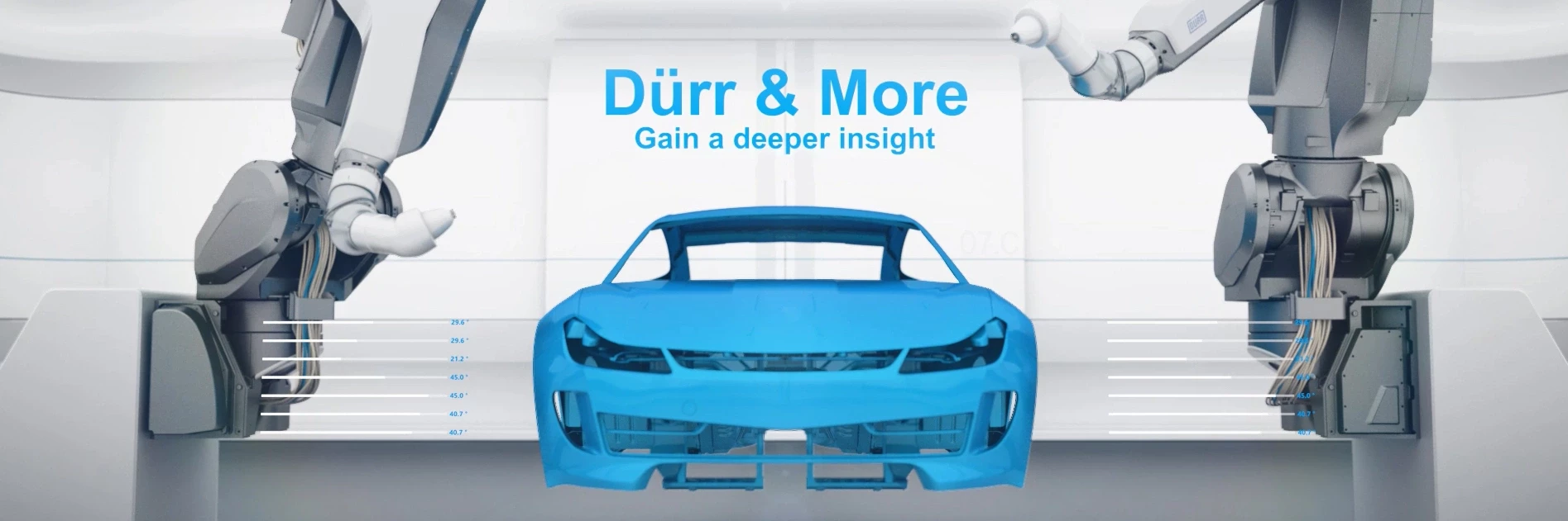 duerr robots and a car body