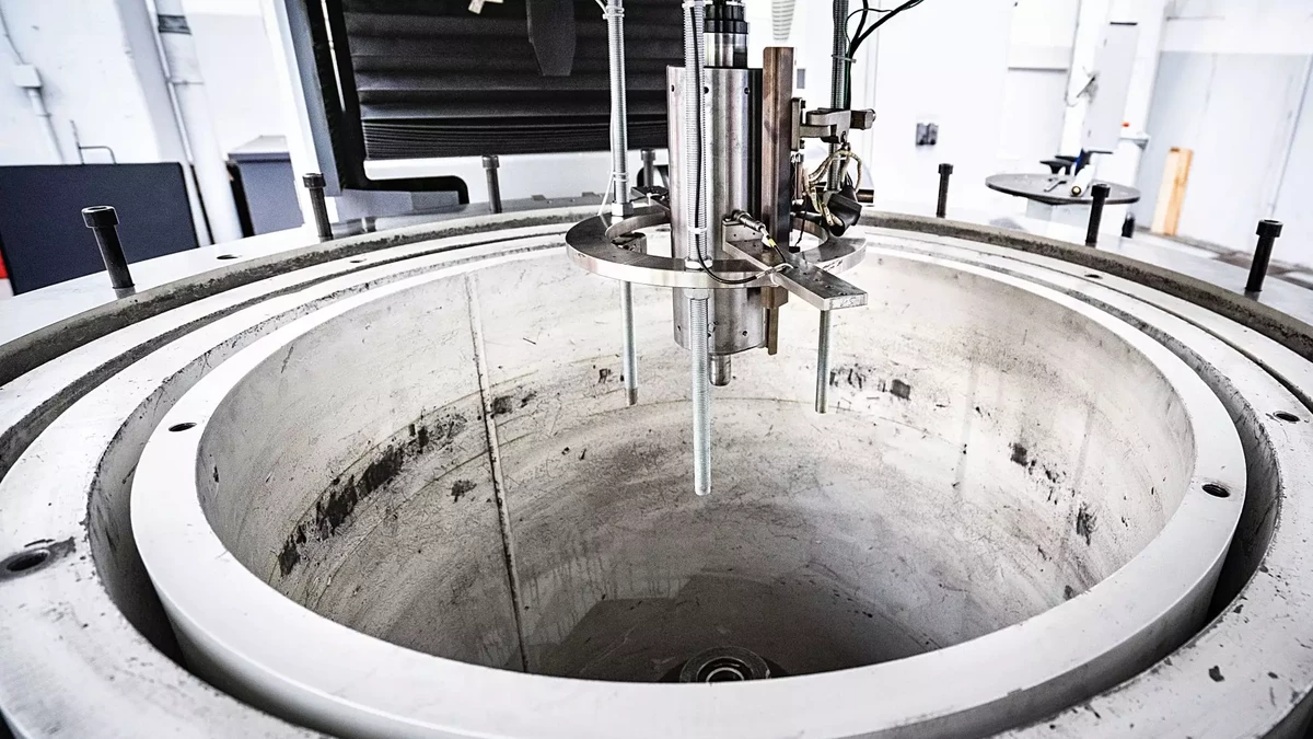 Schenck spin test system