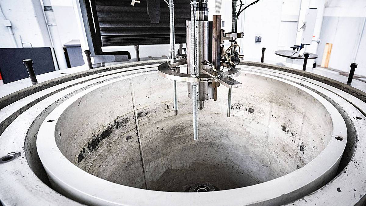 Schenck spin test system