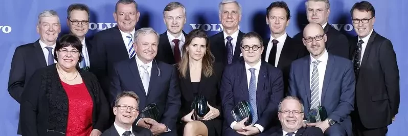Gruppenfoto der Gewinner