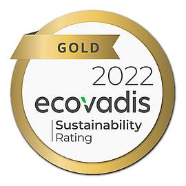 ecovadis gold medal 2022