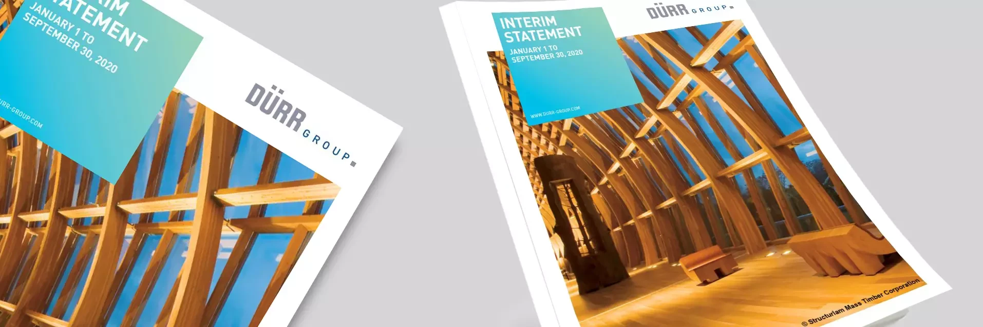 Cover of the interim statement Q3 2020