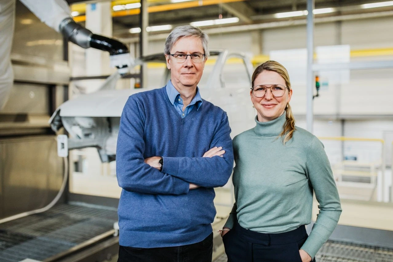Portrait of Dietmar Wieland and Corinna Maier