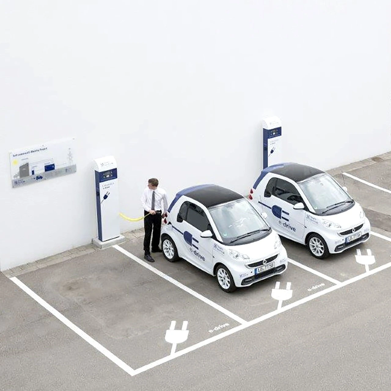 Solar filling station at Teamtechnik