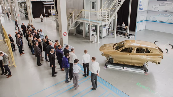 EcoProFleet demonstration with audience