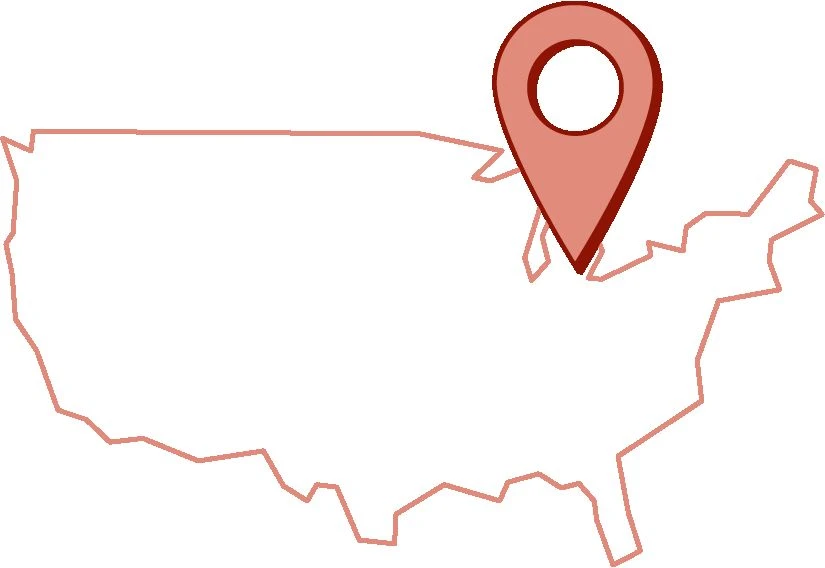 Graphic of USA