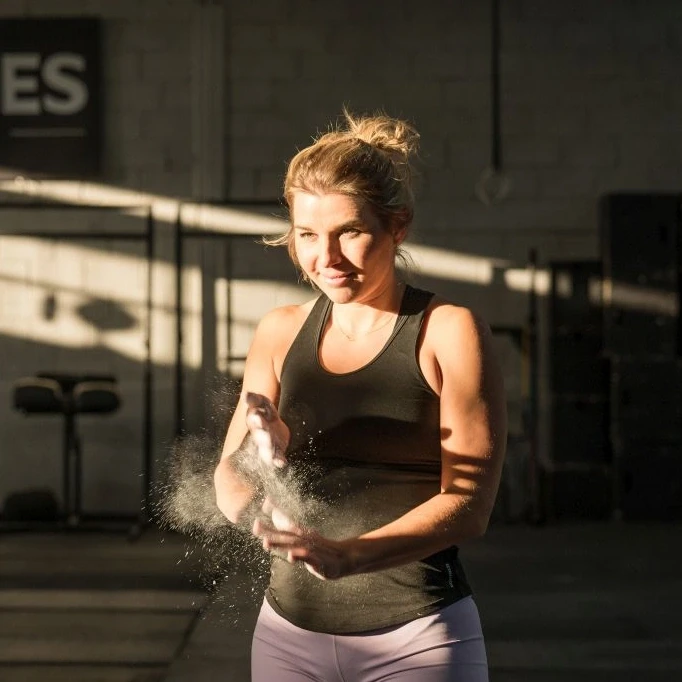 Anja Walthart doing CrossFit(R)