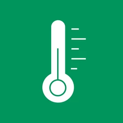 Illustration des optimalen Temperaturniveaus